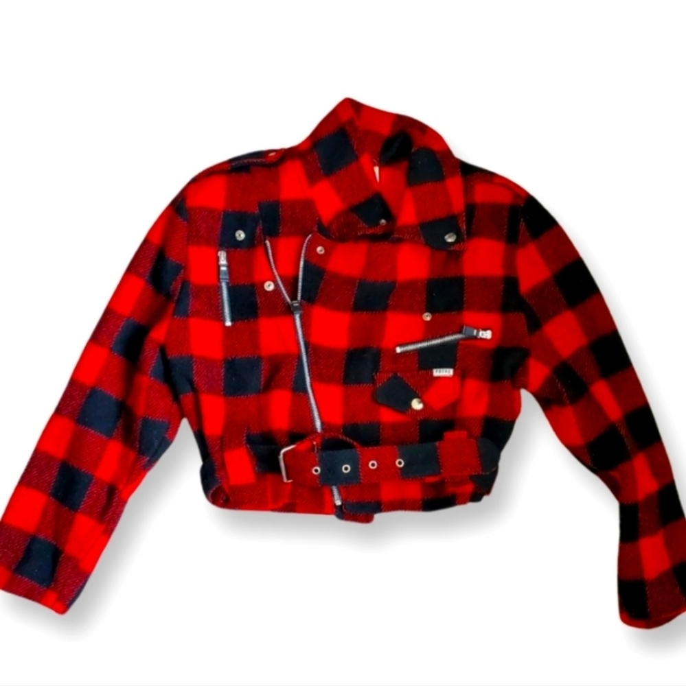 Pashu Wool Biker Jacket